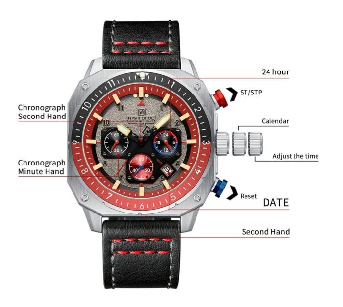 Naviforce NF8057 SRB - Image 4