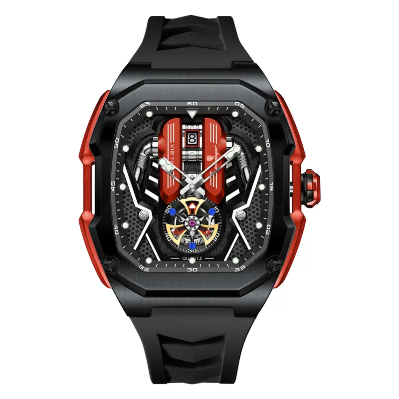 P694 RED1 POEDAGAR 694 RED I BLACK - Image 1