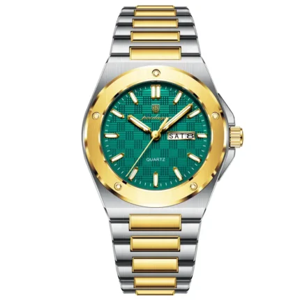 POEDAGAR 696 GREEN I SILVER & GOLD
